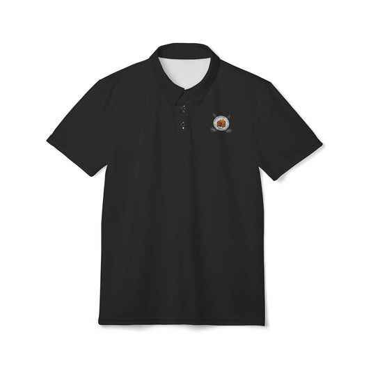 Black DFB Golf Polo