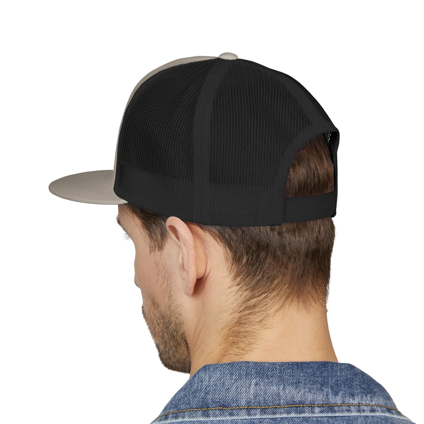 DFB Flat Bill - Silver/Black/Orange