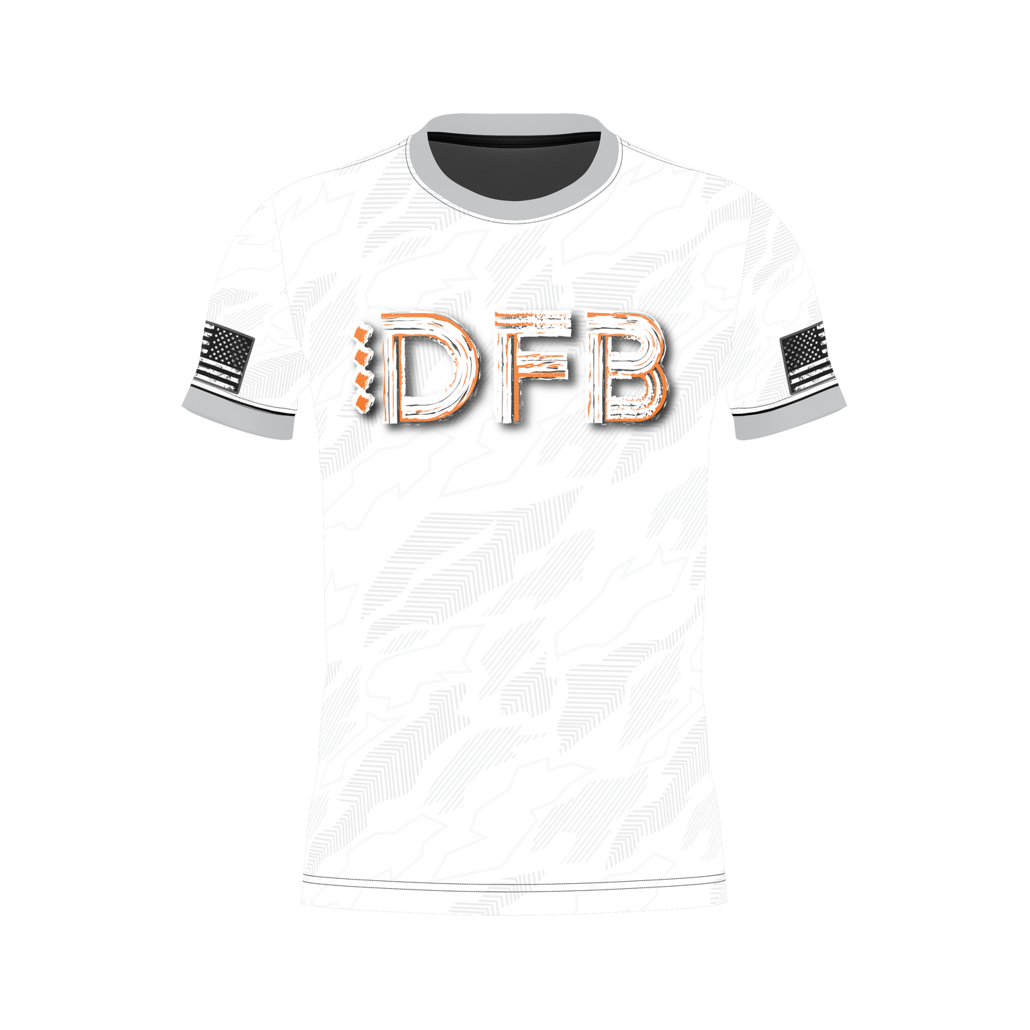 DUMPSTER FIRE BAGGERS JERSEY-WHITE