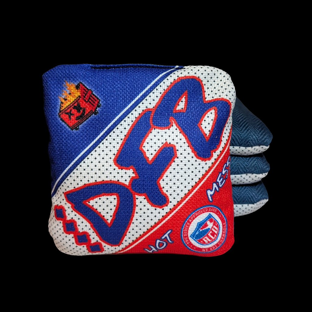 "KC Major" Hot Mess Red/White/Blue
