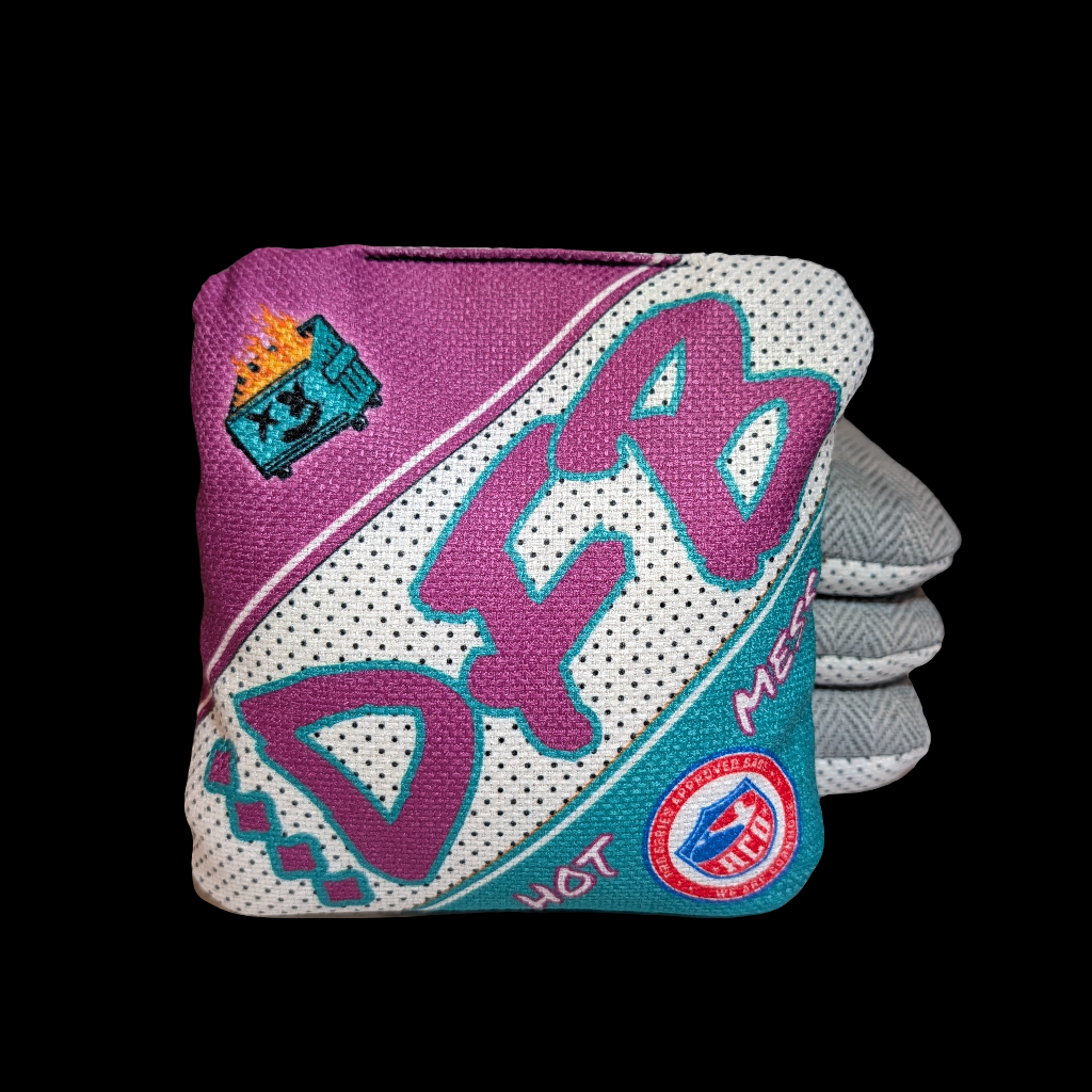 "KC Major" Hot Mess Pink/White/Teal
