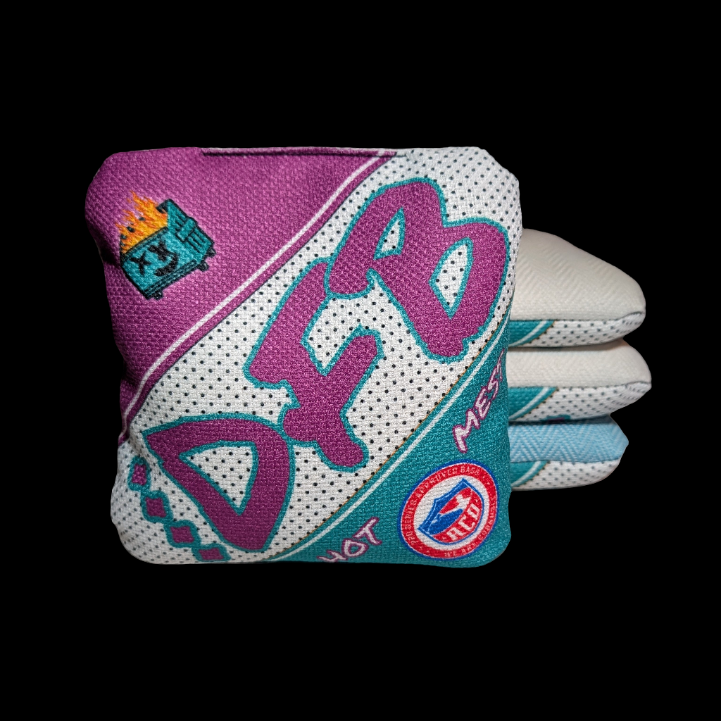 "KC Major" Hot Mess Pink/White/Teal