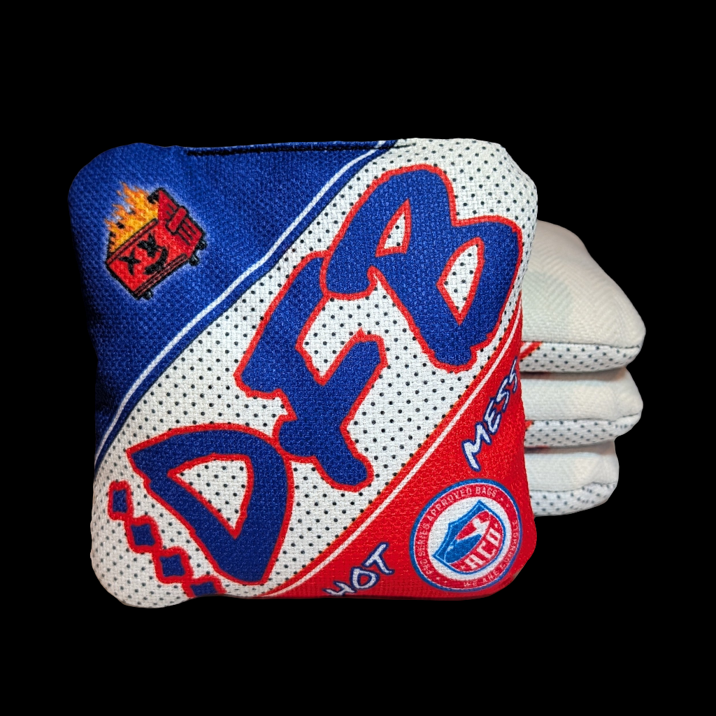 "KC Major" Hot Mess Red/White/Blue