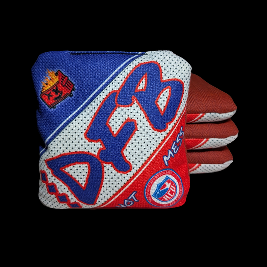 "KC Major" Hot Mess Red/White/Blue