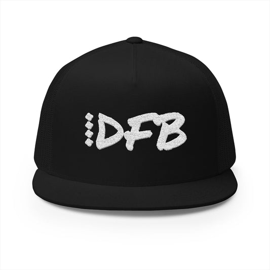 DFB Flat Bill - Black