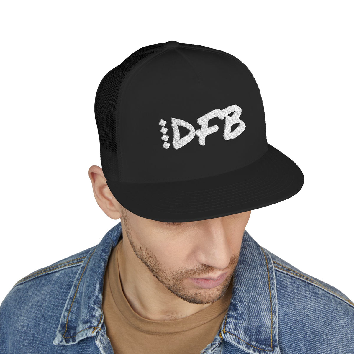 Dfb Hat DFB Flat Bill - Black – DFB Cornhole