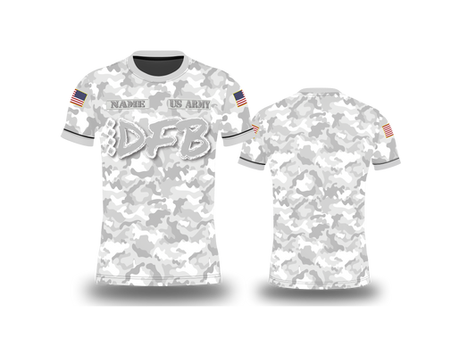 DUMPSTER FIRE BAGGERS JERSEY-CAMO EDITION _WHITE