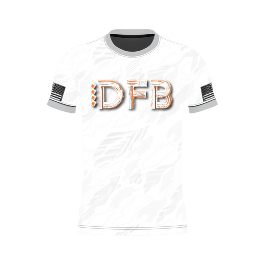 DUMPSTER FIRE BAGGERS JERSEY-WHITE