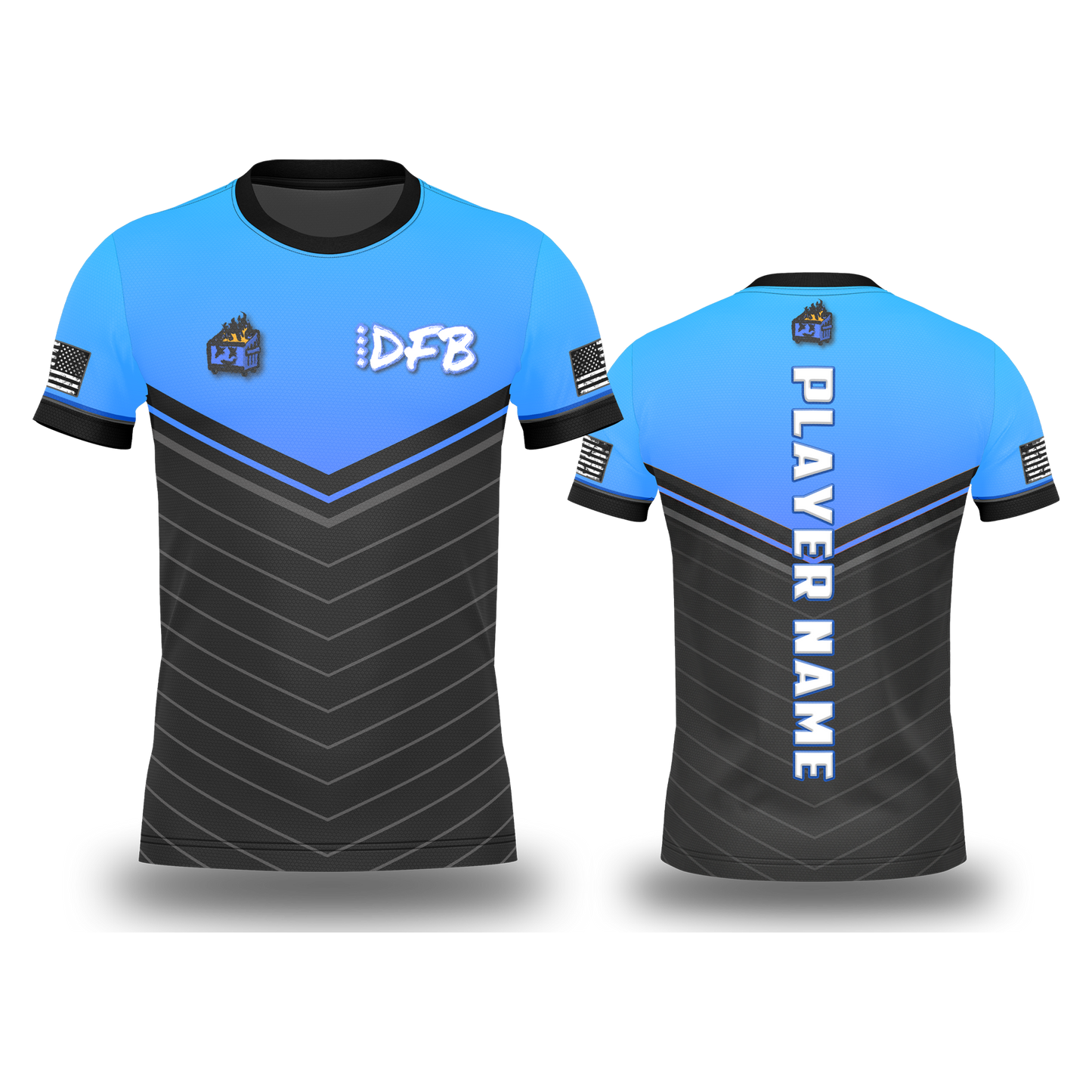 DUMPSTER FIRE BAGGERS JERSEY-SZN 22- BLUE
